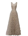 GEMY MAALOUF FULLY INTRICATED LACE DRESS - LONG DRESSES