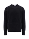 OFF-WHITE MOHAIR BLEND SWEATER WITH ARROW MOTIF