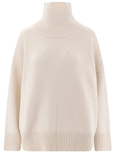 Chloé Recycled Cashmere Sweater In Neutrals