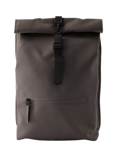 Rains Rolltop Rucksack Backpack - Synthetic - Grey In Black