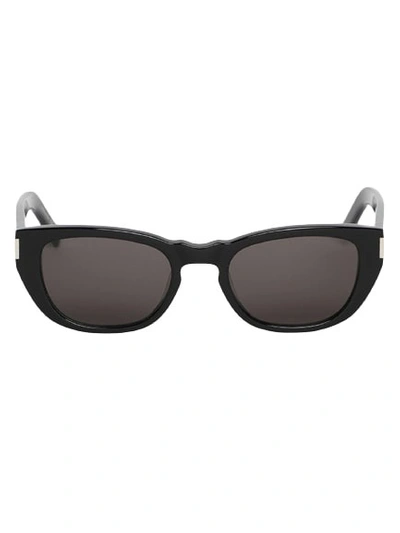 Saint Laurent Cat-eye Sunglasses In Black