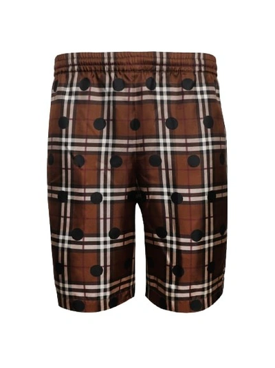 Burberry Casual Shorts In Brown