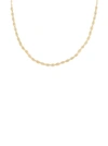 EF COLLECTION PAVE DIAMOND MARQUISE NECKLACE