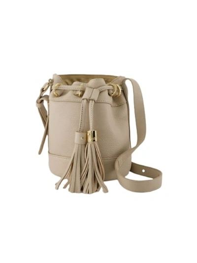 See By Chloé Vicki Leather Bucket Bag In Neutrals