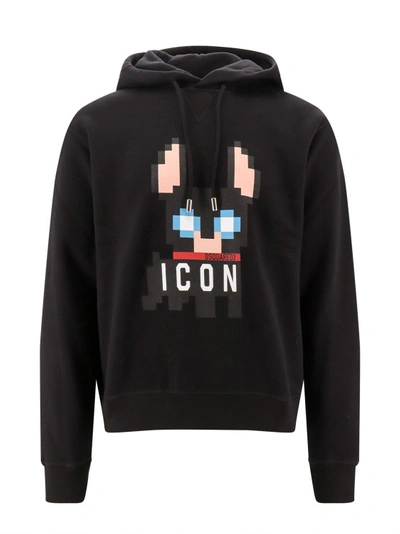 Dsquared2 Dsquared Cyrus Cool Sweatshirt For Men In Black