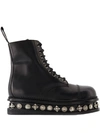 TOGA BOOTS - LEATHER - BLACK