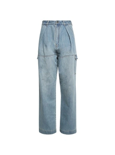 Lhd Ventilo Denim Pant In Blue