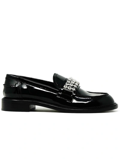 Agl Attilio Giusti Leombruni Agl Woman Loafers Black Size 10 Soft Leather