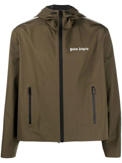 Palm Angels Performance Jacket In Green