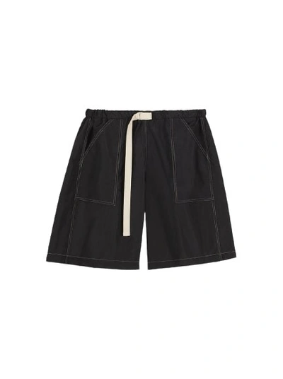 Ouest Paris Oversized Climbing Shorts In Black