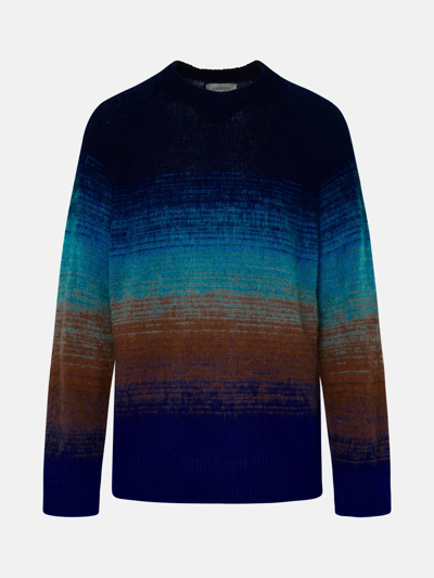 Laneus Multicolor Mohair Blend 'degradé' Sweater
