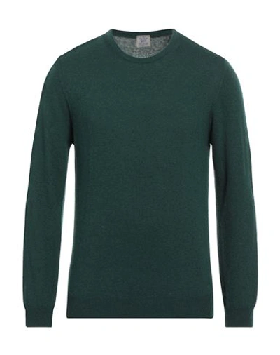 R3d Wöôd Man Sweater Dark Green Size L Viscose, Polyamide, Wool, Cashmere