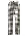 Massimo Alba Woman Pants Dark Brown Size 8 Linen In Black