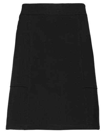 Diana Gallesi Woman Mini Skirt Black Size 10 Viscose, Polyamide, Elastane