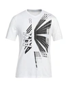 Armani Exchange Man T-shirt White Size Xxl Cotton In White