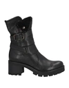 Paola Ferri Woman Ankle Boots Black Size 8 Soft Leather