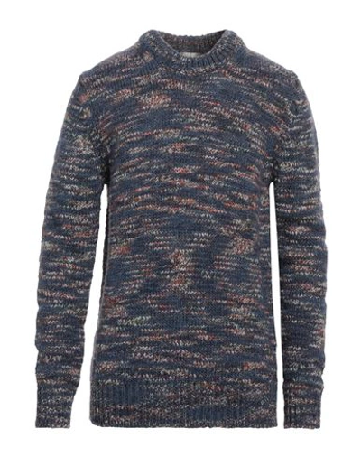 Altea Man Sweater Slate Blue Size S Acrylic, Virgin Wool