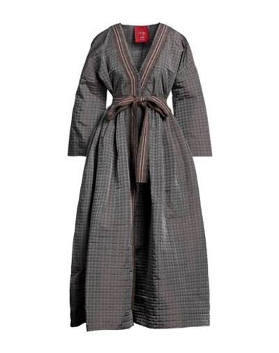 Co. Go Woman Midi Dress Grey Size 12 Polyester