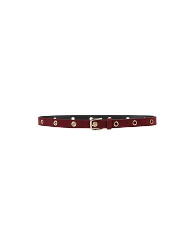 I Blues Woman Belt Rust Size L Bovine Leather In Red