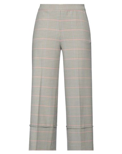 Diana Gallesi Woman Pants Beige Size 12 Polyester, Viscose, Elastane