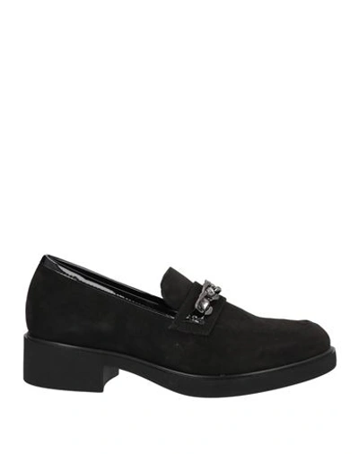 Cinzia Soft Woman Loafers Black Size 6 Textile Fibers In Black
