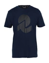 Invicta Man T-shirt Midnight Blue Size Xxl Cotton In Blue