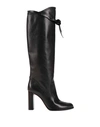 Alexandre Birman Clarita Saddlery Leather Knee Boots In Black