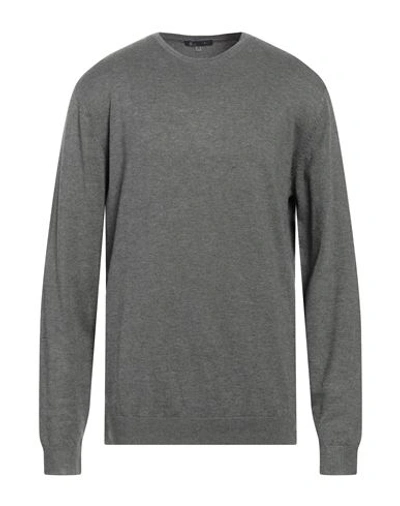 Avignon Man Sweater Grey Size 3xl Viscose, Nylon