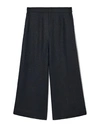COS COS WOMAN CROPPED PANTS MIDNIGHT BLUE SIZE 6 LINEN