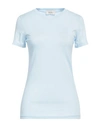 Motel Woman T-shirt Sky Blue Size Onesize Cotton