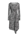 Patrizia Pepe Woman Mini Dress Black Size 8 Polyester, Elastane In Black