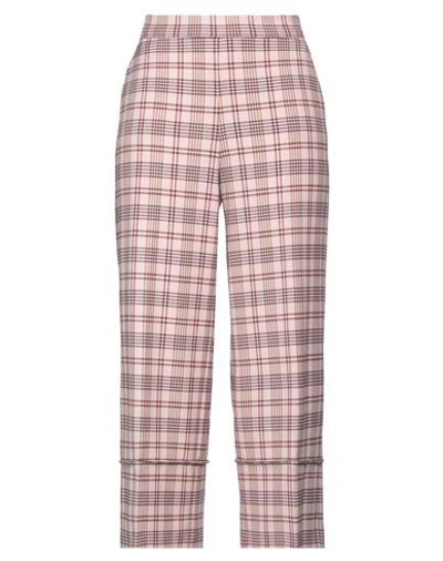 Diana Gallesi Woman Pants Pink Size 8 Polyester, Viscose, Elastane