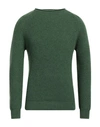 Irish Crone Man Sweater Green Size 3xl Virgin Wool