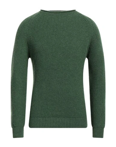 Irish Crone Man Sweater Green Size 3xl Virgin Wool In Green