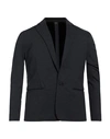 Hōsio Man Blazer Midnight Blue Size 38 Viscose, Polyamide, Elastane In Blue