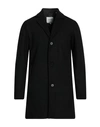 Jack & Jones Man Coat Black Size Xxl Polyester, Wool, Acrylic, Polyamide, Viscose In Black