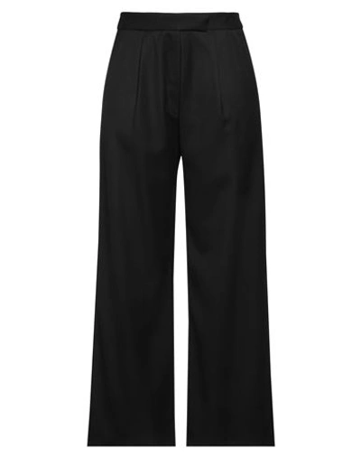 Studio Amelia Woman Pants Black Size 10 Wool