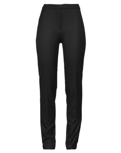 Diana Gallesi Woman Pants Black Size 2 Polyester, Viscose, Elastane
