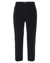 Diana Gallesi Woman Pants Navy Size 12 Cotton, Elastane In Navy Blue
