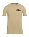 Armani Exchange Man T-shirt Sage Green Size Xs Cotton, Elastane