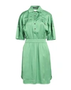 Annarita N Woman Mini Dress Light Green Size M Polyester, Elastane