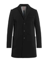 WHY NOT BRAND WHY NOT BRAND MAN COAT BLACK SIZE 40 POLYESTER, VISCOSE, ELASTANE