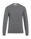 Franz Kraler Man Sweater Light Grey Size 48 Cashmere