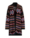 STEFANEL STEFANEL WOMAN CARDIGAN BLACK SIZE L ACRYLIC, WOOL