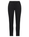 Diana Gallesi Woman Jeans Black Size 8 Cotton, Elastomultiester, Elastane