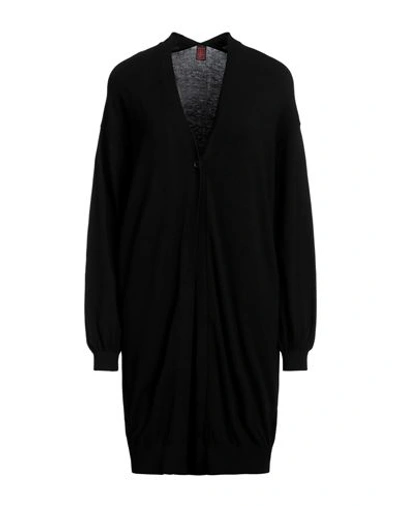 Stefanel Woman Cardigan Black Size M Viscose, Wool, Polyamide, Elastane