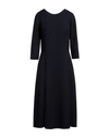 Diana Gallesi Woman Midi Dress Navy Blue Size 8 Polyester, Elastane