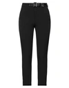 Liu •jo Woman Pants Black Size 8 Polyester, Elastane, Polyurethane Resin In Black