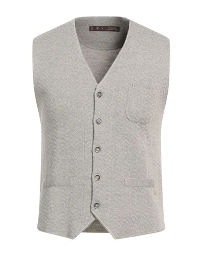 Avignon Man Tailored Vest Beige Size M Merino Wool, Acrylic