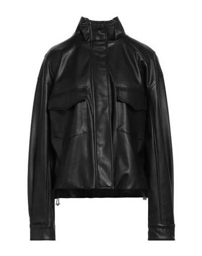 Diana Gallesi Woman Jacket Black Size 12 Polyester